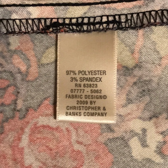 Christopher Banks Floral Skirt Fall/Winter Size 8 - Picture 6 of 9